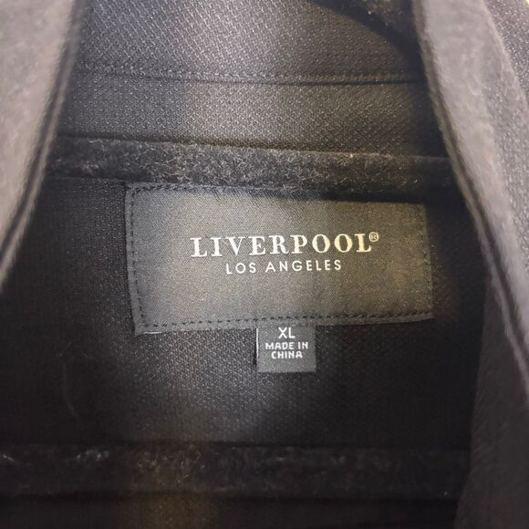 New Liverpoool Black Zip Up and Button Front Cropped Jacket XL - Picture 6 of 8